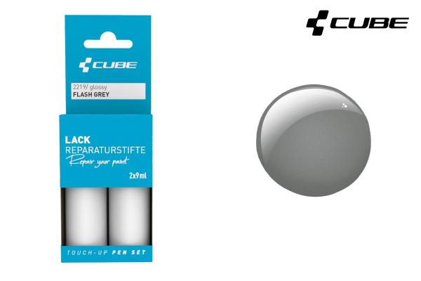 CUBE Lackstift Set FLASH GREY glossy 2219