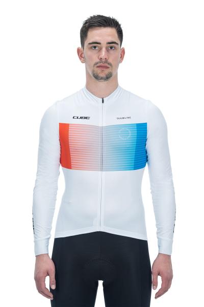 CUBE ROAD/XC Trikot TEAMLINE langarm Gr&ouml;&szlig;e: S Produktbild 1