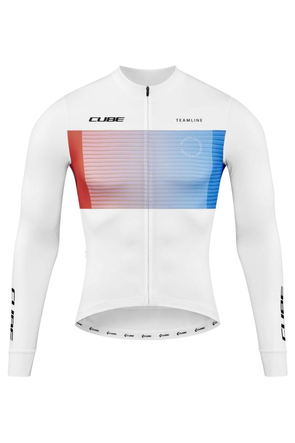 CUBE ROAD/XC Trikot TEAMLINE langarm Gr&ouml;&szlig;e: M
