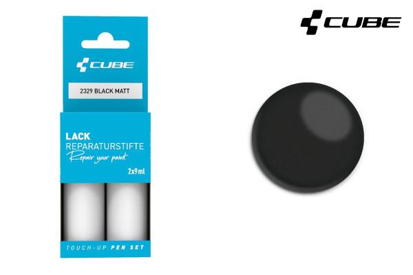CUBE Lackstift Set BLACK matt 2329