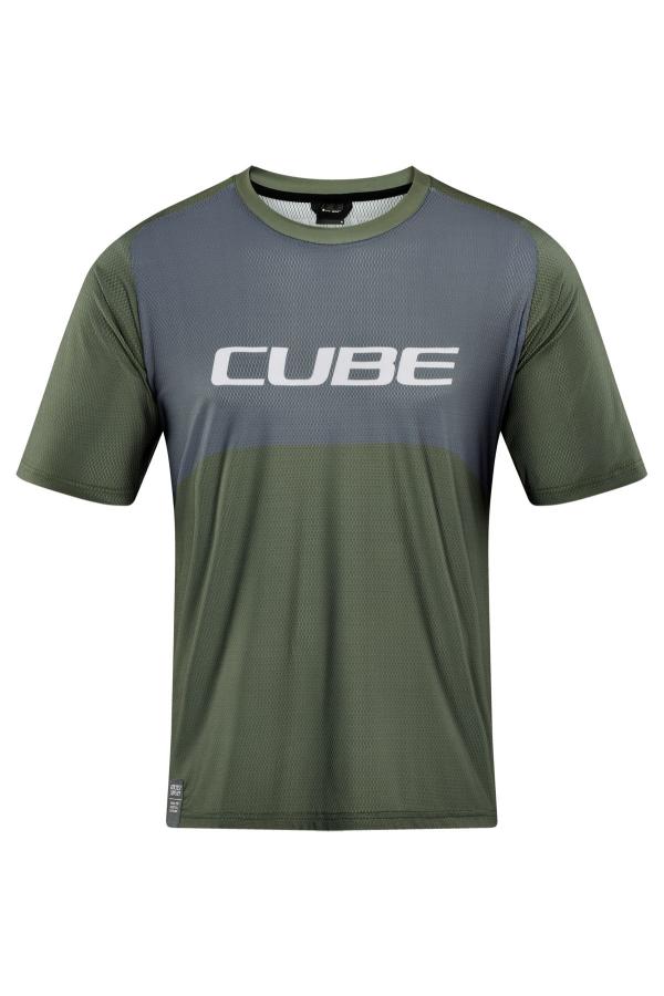CUBE VERTEX Rundhalstrikot TM kurzarm Gr&ouml;&szlig;e: S