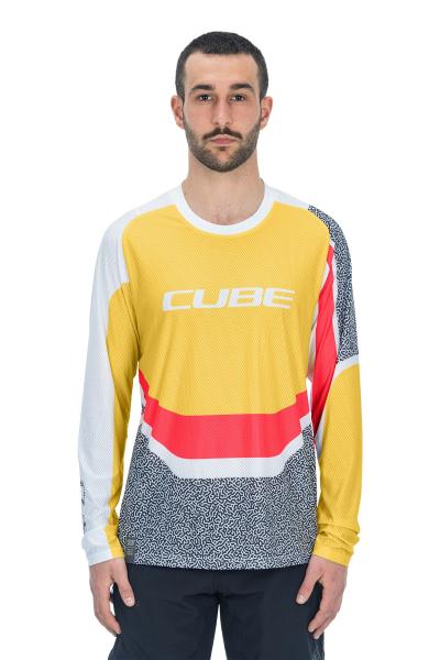 CUBE VERTEX Rundhalstrikot langarm Gr&ouml;&szlig;e: XL Produktbild 1