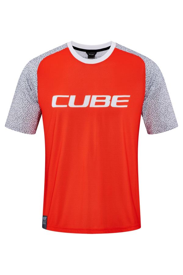 CUBE VERTEX Rundhalstrikot kurzarm Gr&ouml;&szlig;e: XS