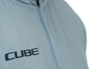 CUBE MTB Trikot Half Zip CMPT kurzarm Gr&ouml;&szlig;e: XS Produktbild 4