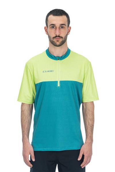 CUBE ATX Trikot Half Zip CMPT kurzarm Gr&ouml;&szlig;e: XXL Produktbild 1