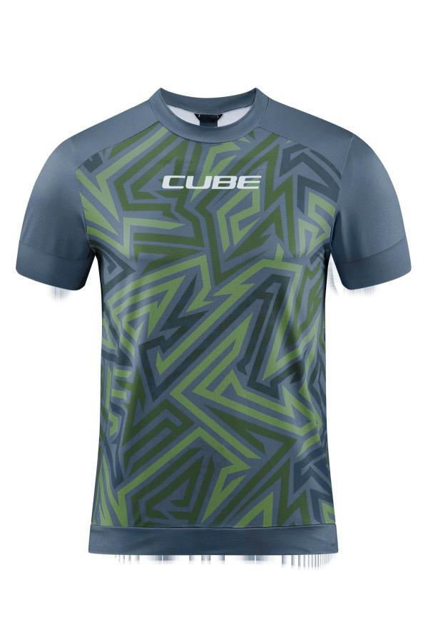 CUBE ATX Rundhalstrikot TM kurzarm Gr&ouml;&szlig;e: XS