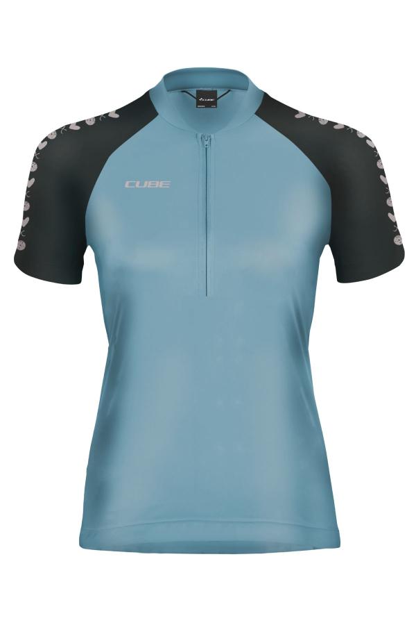 CUBE ATX WS Trikot Half Zip CMPT kurzarm Gr&ouml;&szlig;e: S (36)