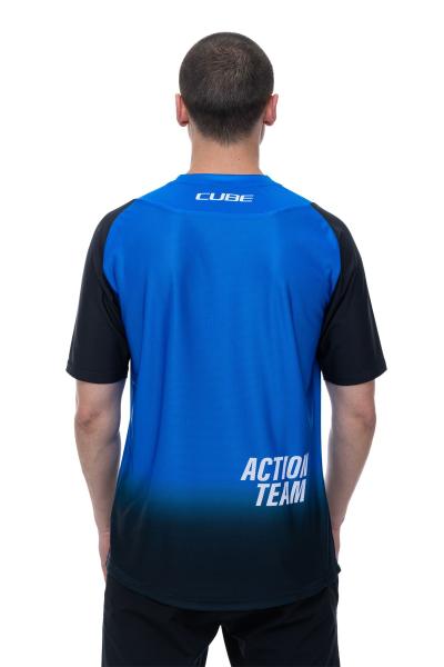 CUBE VERTEX Rundhalstrikot X Actionteam kurzarm Gr&ouml;&szlig;e: M Produktbild 3