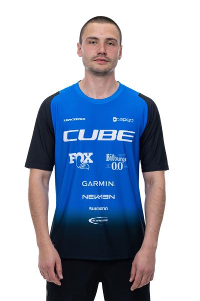 CUBE VERTEX Rundhalstrikot X Actionteam kurzarm Gr&ouml;&szlig;e: XXL Produktbild 2