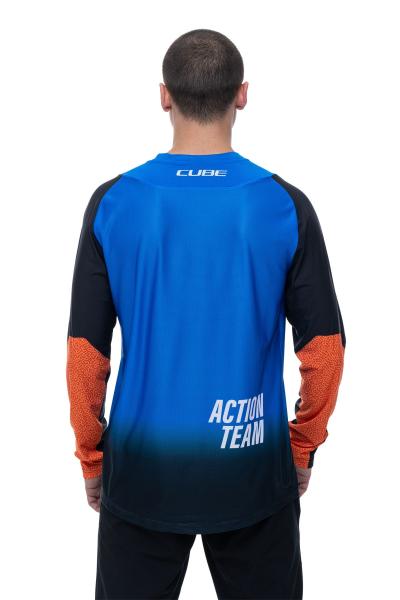 CUBE VERTEX Rundhalstrikot X Actionteam langarm Gr&ouml;&szlig;e: XXL Produktbild 3