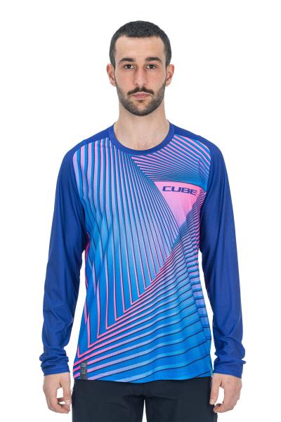 CUBE VERTEX Rundhalstrikot langarm Gr&ouml;&szlig;e: S Produktbild 1