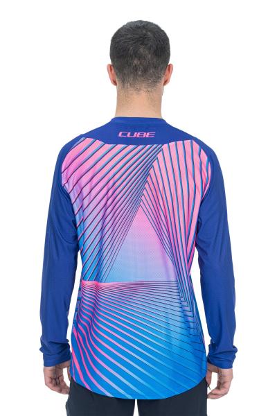 CUBE VERTEX Rundhalstrikot langarm Gr&ouml;&szlig;e: XL Produktbild 2