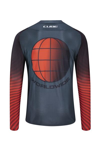 CUBE VERTEX Rundhalstrikot langarm Gr&ouml;&szlig;e: XXL Produktbild 1