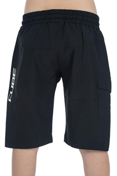 CUBE ROAD/XC Baggy Shorts ROOKIE Gr&ouml;&szlig;e: XXL (158/164) Produktbild 2