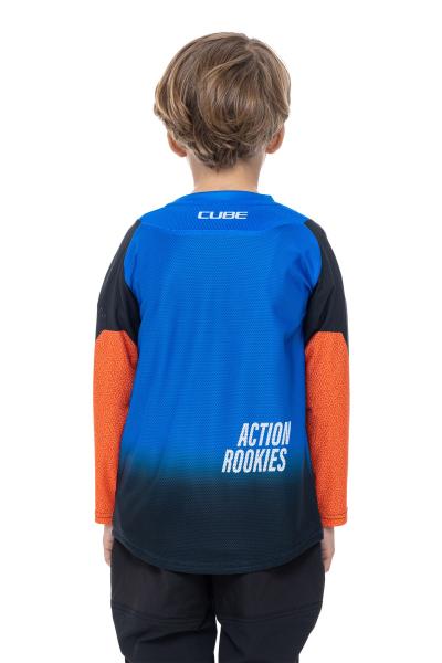 CUBE VERTEX Trikot ROOKIE X Actionteam langarm Gr&ouml;&szlig;e: S (110/116) Produktbild 3