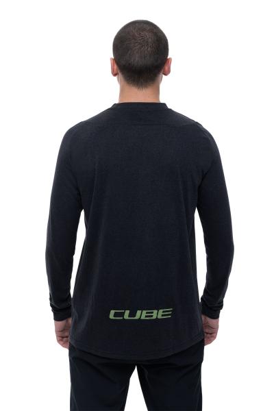 CUBE MTB Rundhalstrikot FLOW langarm Gr&ouml;&szlig;e: L Produktbild 3
