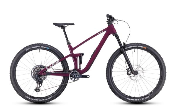 Cube Stereo ONE44 C:68X SLX wine'n'grey Gr&ouml;&szlig;e: M