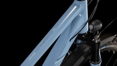 Cube Nature EXC Allroad pigeonblue'n'black Gr&ouml;&szlig;e: Trapeze 46 cm Produktbild 1