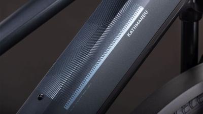 Cube Kathmandu Hybrid ONE 800 metallicgrey'n'grey Gr&ouml;&szlig;e: Trapeze 46 cm Produktbild 4