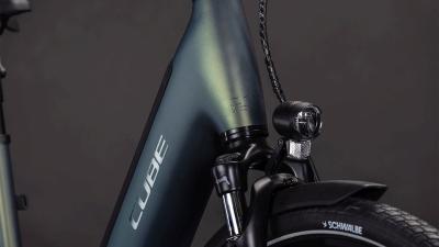 Cube Supreme RT Hybrid Comfort EXC 600 sagebrushgreen'n'prism Gr&ouml;&szlig;e: Easy Entry 46 cm Produktbild 5