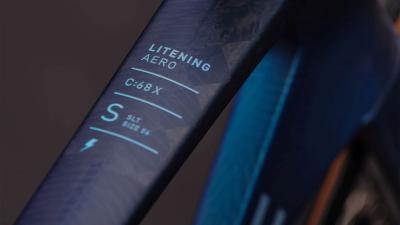 Cube Litening AERO C:68X SLT atlantisgrid'n'ice Gr&ouml;&szlig;e: 58 cm Produktbild 2