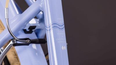 Cube Aruba blueblossom'n'creme Gr&ouml;&szlig;e: Easy Entry 49 cm Produktbild 4