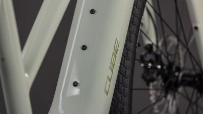 Cube Editor Hybrid SLX 400X reedbeige'n'chrome Gr&ouml;&szlig;e: Trapeze 54 cm Produktbild 2