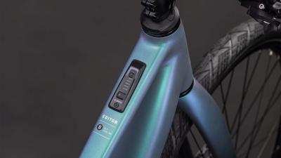 Cube Editor Hybrid SLT 400X smaragdgrey'n'prism Gr&ouml;&szlig;e: Trapeze 54 cm Produktbild 1